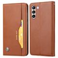 Samsung Galaxy S24 Card Set Series Wallet Case - Brown