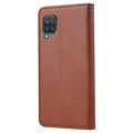 Card Set Series Samsung Galaxy A22 4G Wallet Case - Brown