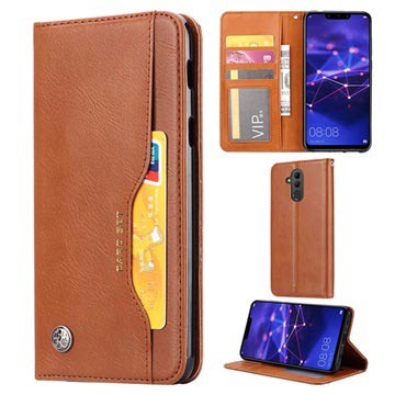 Card Set Series Huawei Mate 20 Lite Wallet Case - Brown