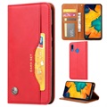Card Set Series Samsung Galaxy A20e Wallet Case - Red