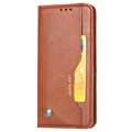 Card Set Series Samsung Galaxy A32 5G/M32 5G Wallet Case - Brown