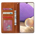 Card Set Series Samsung Galaxy A32 5G/M32 5G Wallet Case - Brown