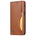 Card Set Series Samsung Galaxy J6+ Wallet Case - Brown