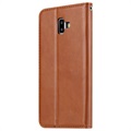 Card Set Series Samsung Galaxy J6+ Wallet Case - Brown