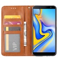 Card Set Series Samsung Galaxy J6+ Wallet Case - Brown