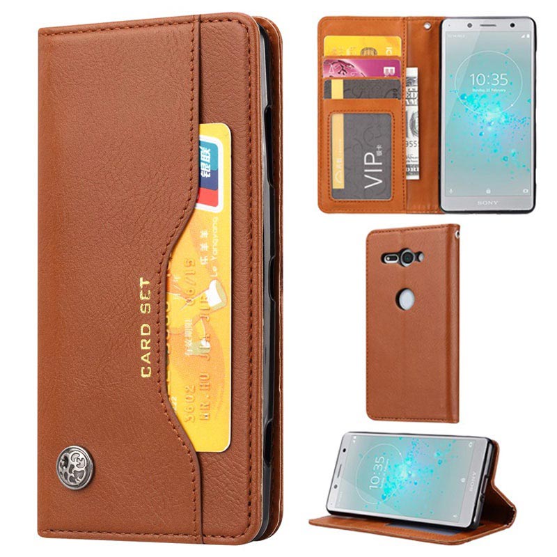 Card Set Series Sony Xperia Xz2 Compact Wallet Case