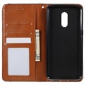 Card Set Series OnePlus 7 Wallet Case - Brown