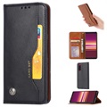 Card Set Series Sony Xperia 5 Wallet Case - Black