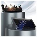 Card Slot Samsung Galaxy S21 5G Hybrid Case - Blue
