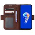 Cardholder Series Asus Zenfone 9 Wallet Case - Brown