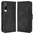 Cardholder Series HTC Desire 22 Pro Wallet Case - Black