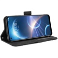 Cardholder Series HTC Desire 22 Pro Wallet Case - Black