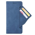 Cardholder Series HTC Desire 22 Pro Wallet Case - Blue