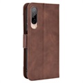 Cardholder Series HTC Desire 22 Pro Wallet Case - Brown