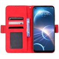 Cardholder Series HTC Desire 22 Pro Wallet Case - Red