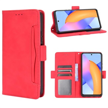 Cardholder Series Honor 10X Lite Wallet Case - Red