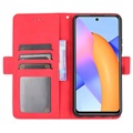Cardholder Series Honor 10X Lite Wallet Case - Red