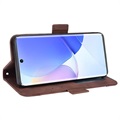 Cardholder Series Huawei Nova 9 Wallet Case - Brown