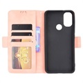 Cardholder Series Motorola Moto E20 Wallet Case - Pink