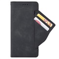 Cardholder Series Motorola Moto E7 Plus Wallet Case - Black