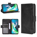 Cardholder Series Motorola Moto E7 Plus Wallet Case - Black