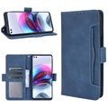 Cardholder Series Motorola Moto G100/Edge S Wallet Case - Blue