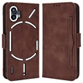 Cardholder Series Nothing Phone (1) Wallet Case - Brown