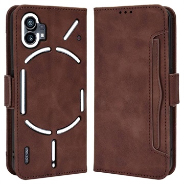 Cardholder Series Nothing Phone (1) Wallet Case - Brown