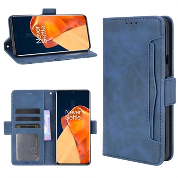 Cardholder Series OnePlus 9 Pro Wallet Case - Blue