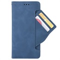 Cardholder Series Samsung Galaxy A22 5G, Galaxy F42 5G  Wallet Case - Blue