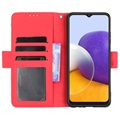 Cardholder Series Samsung Galaxy A22 5G, Galaxy F42 5G Wallet Case - Red