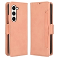 Samsung Galaxy Z Fold5 Cardholder Series Wallet Case - Pink
