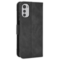 Cardholder Series Motorola Moto E32 Wallet Case - Black