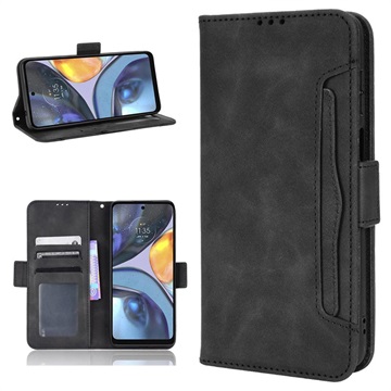 Cardholder Series Motorola Moto G22 Wallet Case - Black