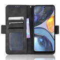 Cardholder Series Motorola Moto G22 Wallet Case - Black