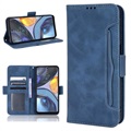 Cardholder Series Motorola Moto G22 Wallet Case - Blue