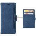 Cardholder Series Motorola Moto G22 Wallet Case - Blue