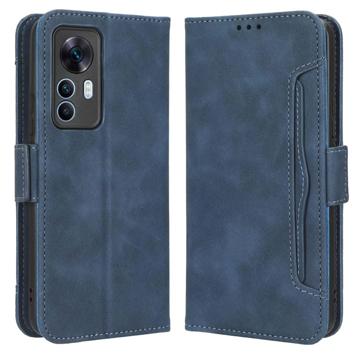 Cardholder Series Xiaomi 12T/12T Pro Wallet Case - Blue