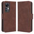 Cardholder Series Xiaomi 12T/12T Pro Wallet Case - Brown