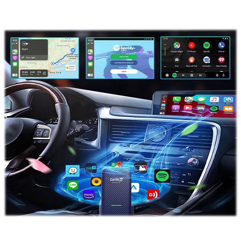 CARLINK — беспроводной CARPLAY или ANDROID AUTO в ваш авто — JAC