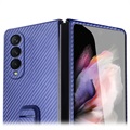 Samsung Galaxy Z Fold3 5G Case with Front Screen Protector - Blue