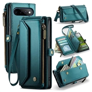 Google Pixel 11 Pro XL CaseMe C36 RFID Blocking Wallet Case - Green