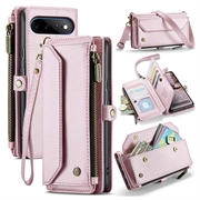 Google Pixel 11 Pro XL CaseMe C36 RFID Blocking Wallet Case - Pink