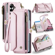 Samsung Galaxy Z Fold8 Ultra CaseMe C36 RFID Blocking Wallet Case - Pink