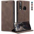 Huawei P30 Lite Caseme 013 Series Wallet Case - Coffee