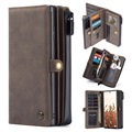 Caseme 2-in-1 Multifunctional Samsung Galaxy S21 Ultra 5G Wallet Case - Brown