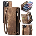 Caseme 2-in-1 Multifunctional iPhone 15 Wallet Case - Brown