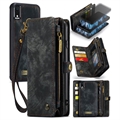Caseme 2-in-1 Multifunctional iPhone XR Wallet Case - Black