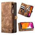 Caseme 2-in-1 Multifunctional iPhone 12 mini Wallet Case - Brown