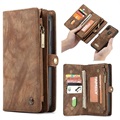 Caseme 2-in-1 Multifunctional Samsung Galaxy A20e Wallet Case - Brown